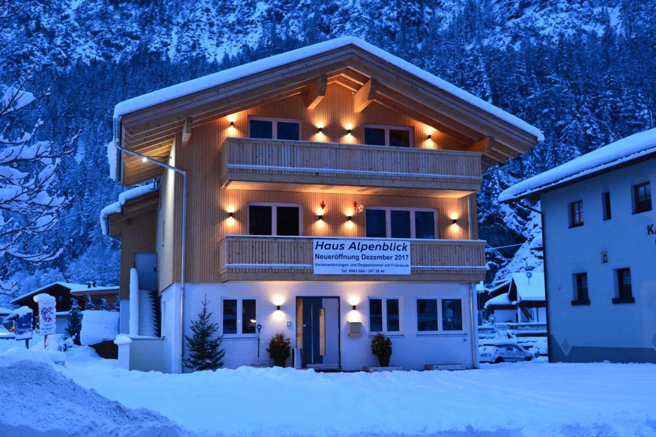 Pension Alpenblick Штег Экстерьер фото